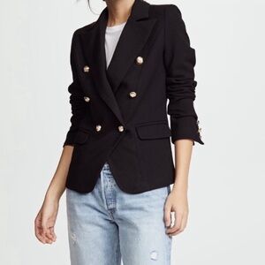 Lioness Black Double-Breasted Blazer